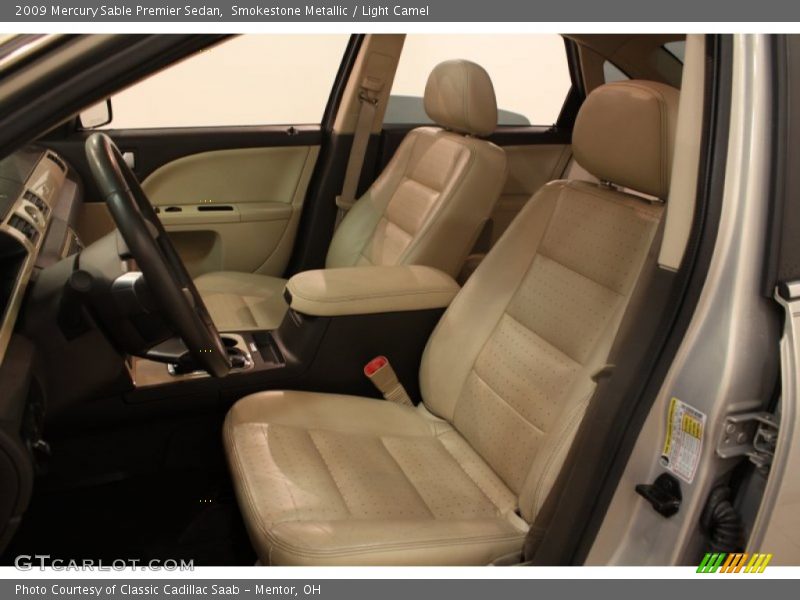 Smokestone Metallic / Light Camel 2009 Mercury Sable Premier Sedan
