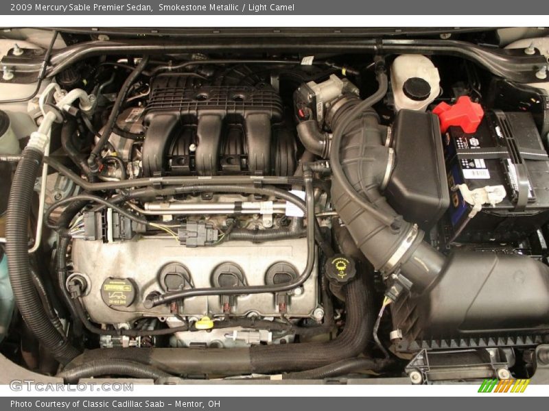 Smokestone Metallic / Light Camel 2009 Mercury Sable Premier Sedan