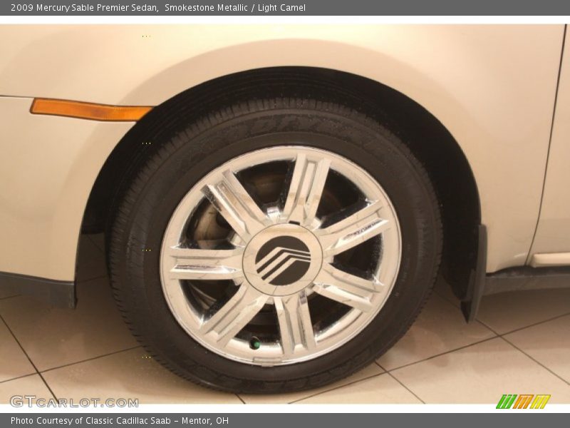 Smokestone Metallic / Light Camel 2009 Mercury Sable Premier Sedan