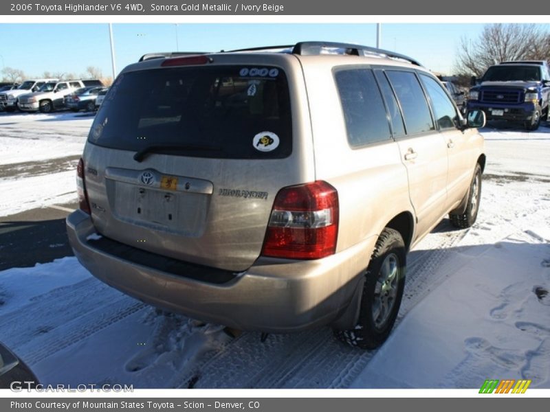 Sonora Gold Metallic / Ivory Beige 2006 Toyota Highlander V6 4WD