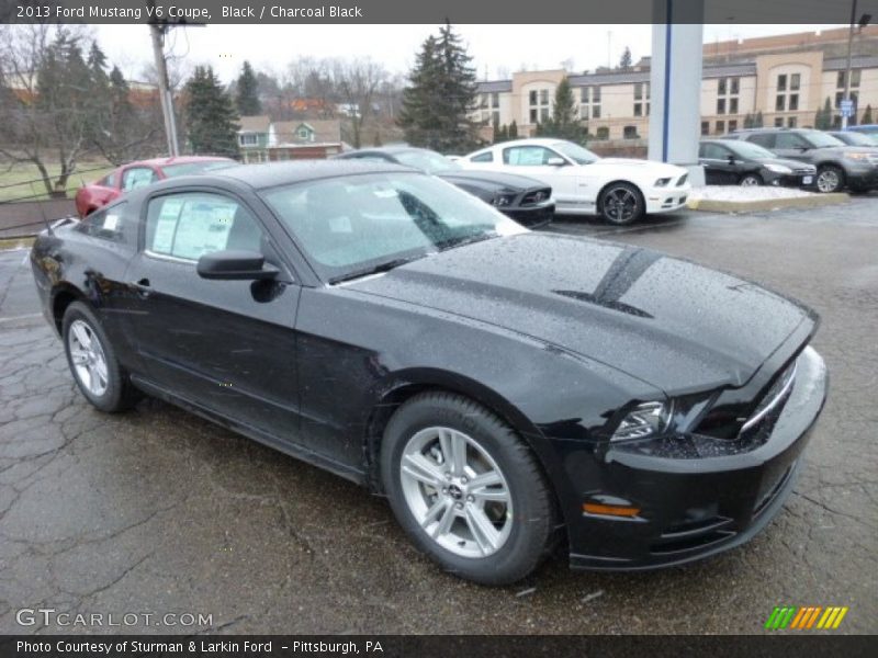 Black / Charcoal Black 2013 Ford Mustang V6 Coupe