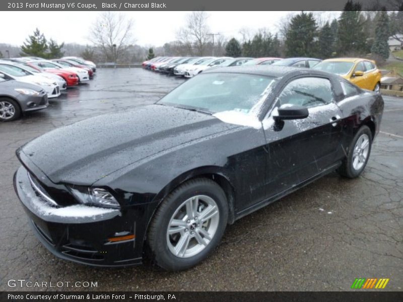 Black / Charcoal Black 2013 Ford Mustang V6 Coupe
