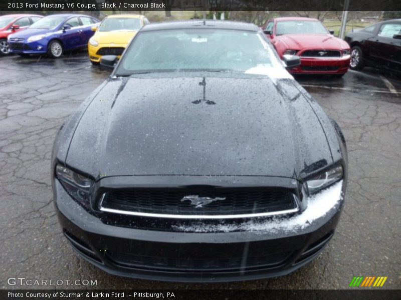 Black / Charcoal Black 2013 Ford Mustang V6 Coupe