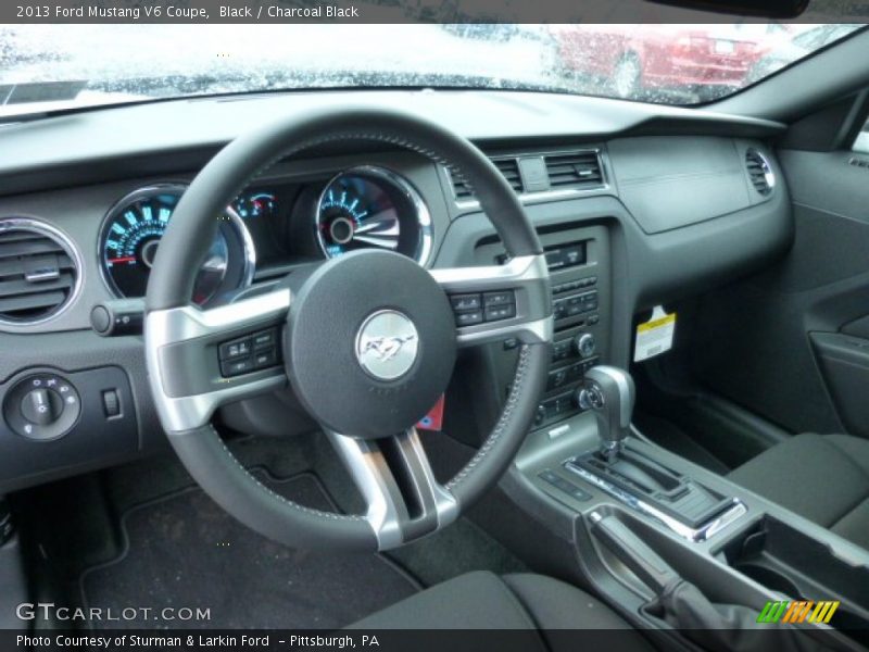 Black / Charcoal Black 2013 Ford Mustang V6 Coupe