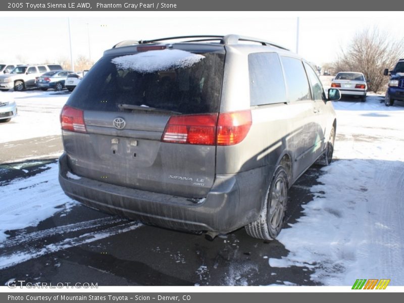Phantom Gray Pearl / Stone 2005 Toyota Sienna LE AWD