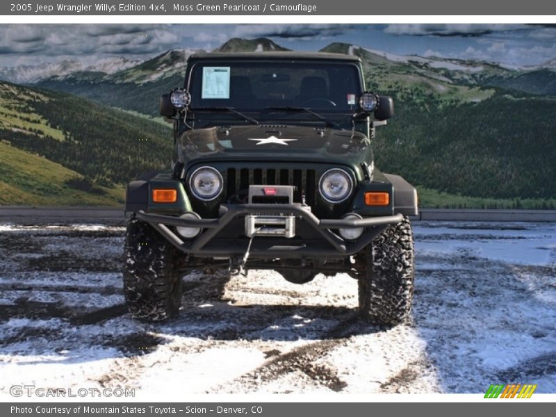  2005 Wrangler Willys Edition 4x4 Moss Green Pearlcoat