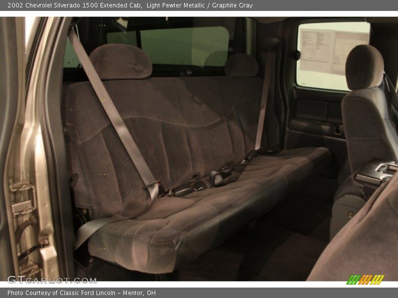 Rear Seat of 2002 Silverado 1500 Extended Cab