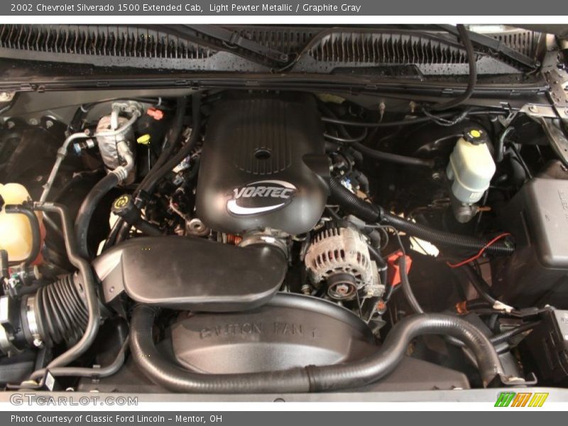  2002 Silverado 1500 Extended Cab Engine - 5.3 Liter OHV 16 Valve Vortec V8