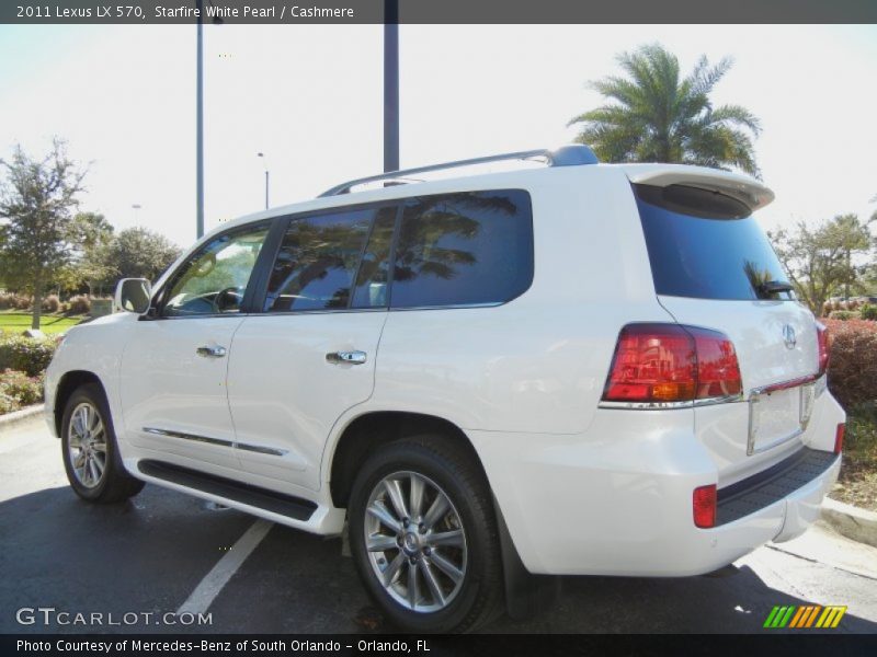 Starfire White Pearl / Cashmere 2011 Lexus LX 570