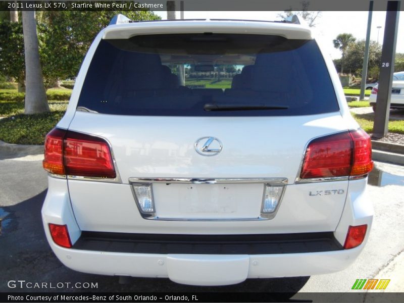 Starfire White Pearl / Cashmere 2011 Lexus LX 570