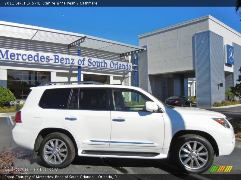 Starfire White Pearl / Cashmere 2011 Lexus LX 570