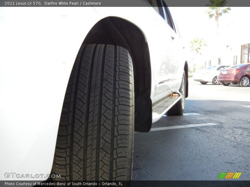 Starfire White Pearl / Cashmere 2011 Lexus LX 570
