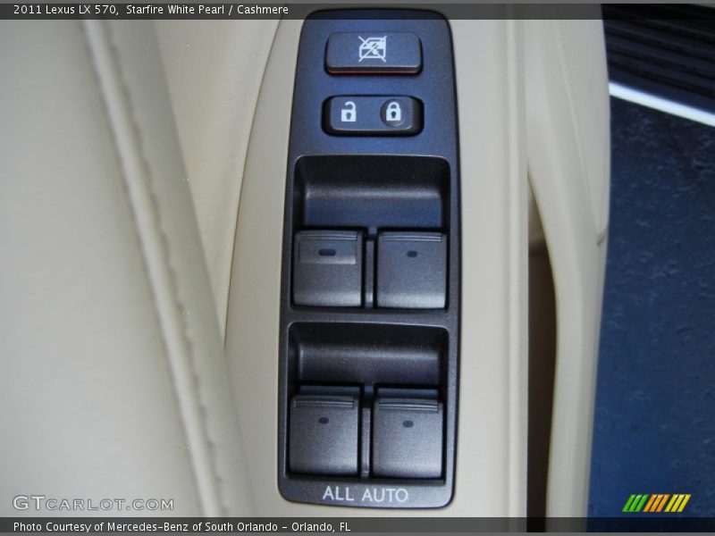 Starfire White Pearl / Cashmere 2011 Lexus LX 570