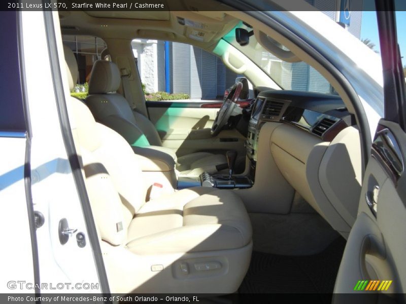 Starfire White Pearl / Cashmere 2011 Lexus LX 570