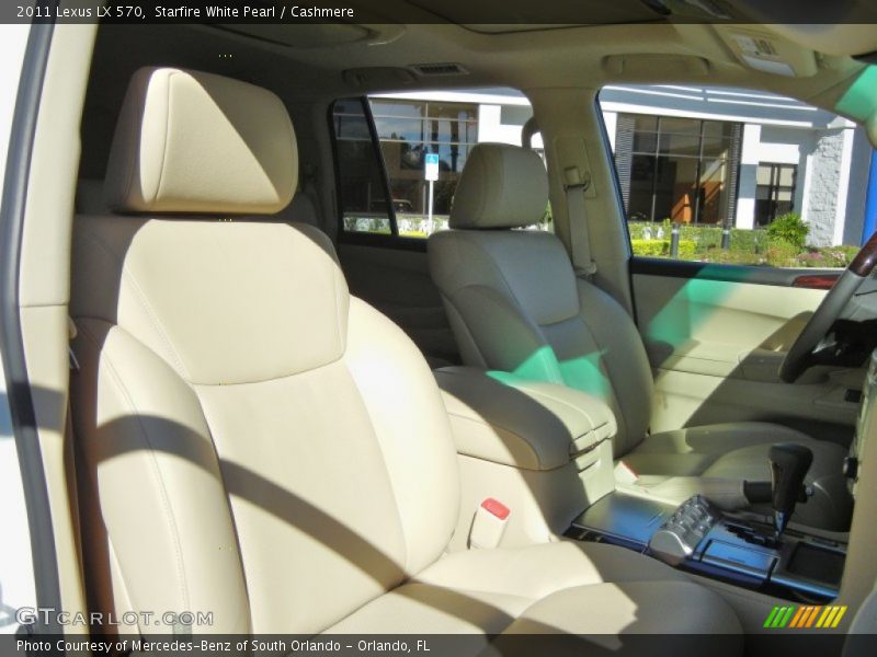 Starfire White Pearl / Cashmere 2011 Lexus LX 570