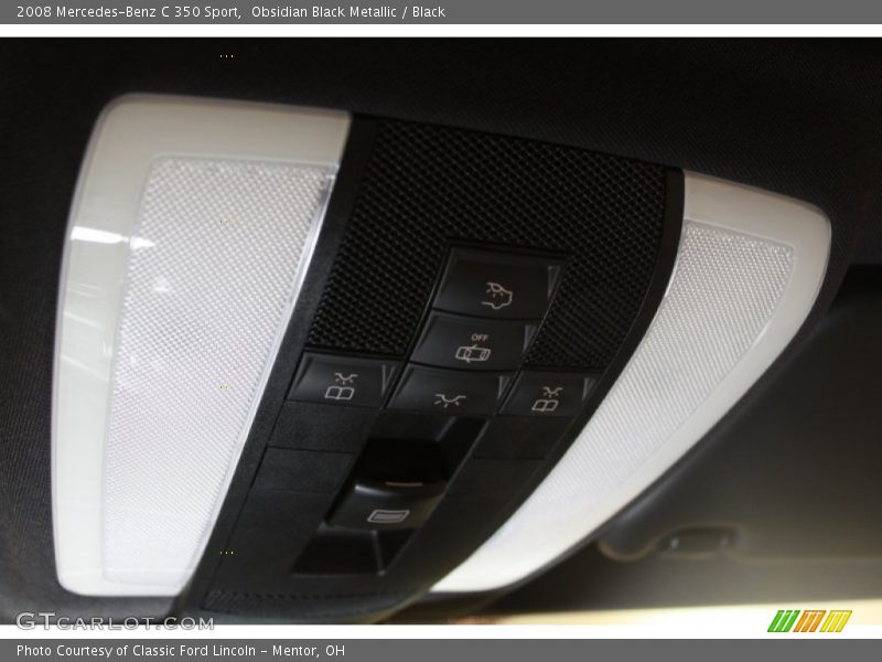 Obsidian Black Metallic / Black 2008 Mercedes-Benz C 350 Sport