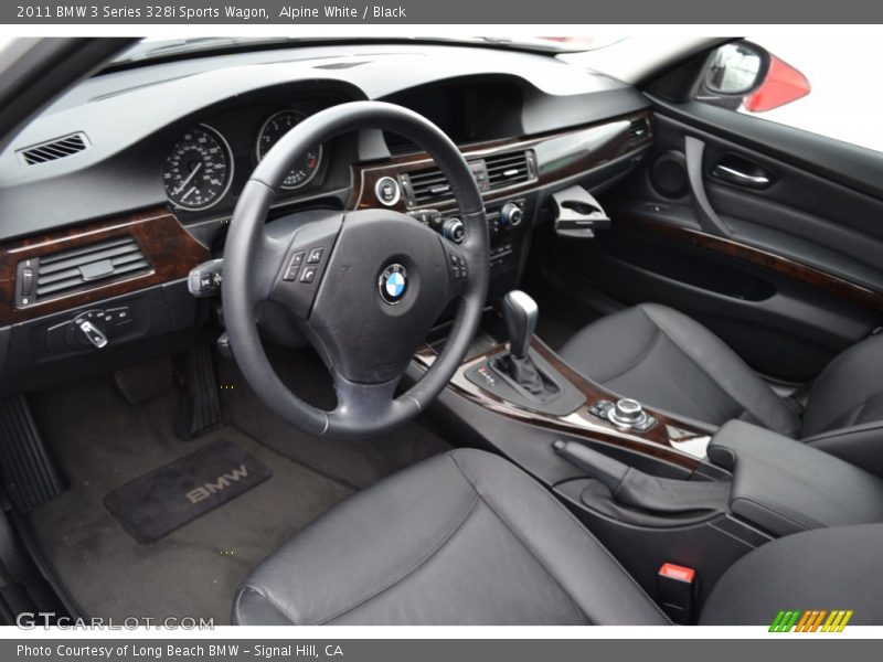 Alpine White / Black 2011 BMW 3 Series 328i Sports Wagon