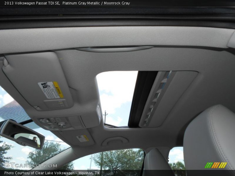 Platinum Gray Metallic / Moonrock Gray 2013 Volkswagen Passat TDI SE