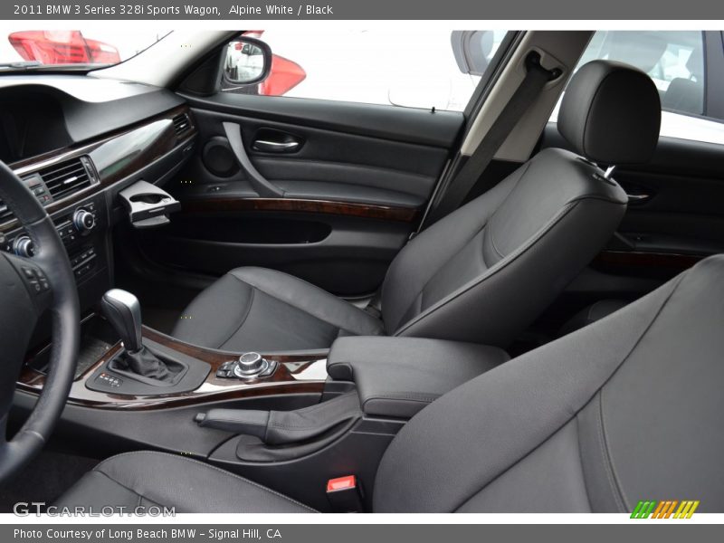 Alpine White / Black 2011 BMW 3 Series 328i Sports Wagon