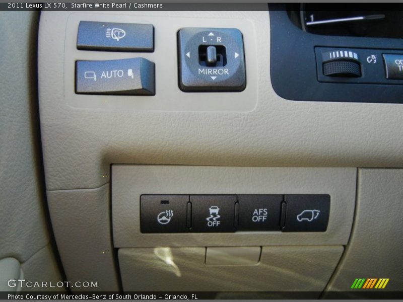 Starfire White Pearl / Cashmere 2011 Lexus LX 570