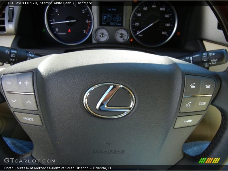 Starfire White Pearl / Cashmere 2011 Lexus LX 570
