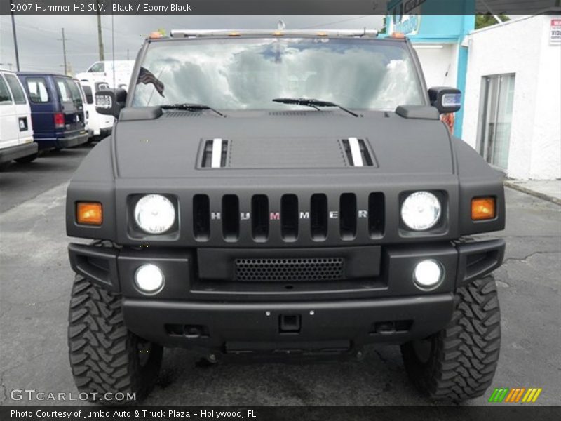 Black / Ebony Black 2007 Hummer H2 SUV