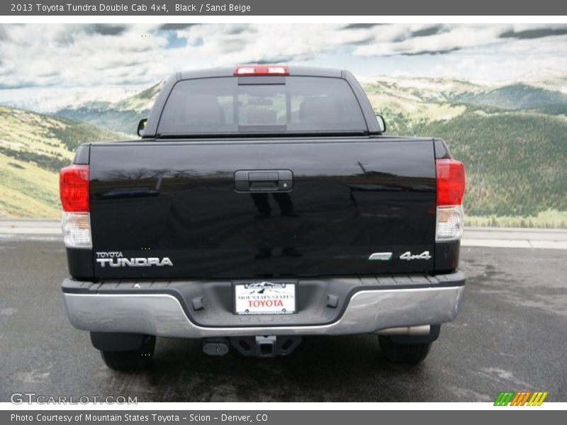 Black / Sand Beige 2013 Toyota Tundra Double Cab 4x4