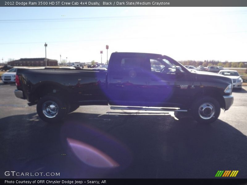Black / Dark Slate/Medium Graystone 2012 Dodge Ram 3500 HD ST Crew Cab 4x4 Dually
