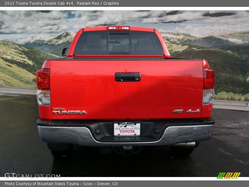 Radiant Red / Graphite 2013 Toyota Tundra Double Cab 4x4