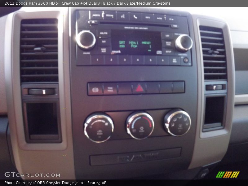 Black / Dark Slate/Medium Graystone 2012 Dodge Ram 3500 HD ST Crew Cab 4x4 Dually