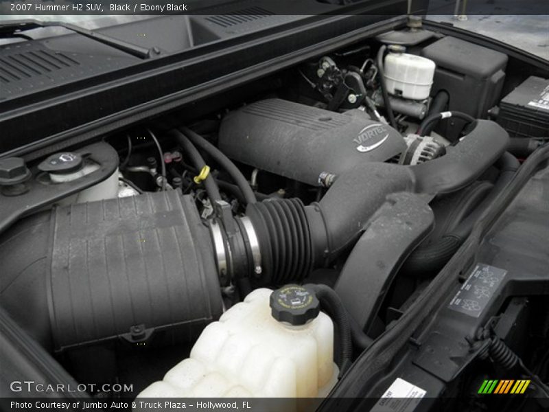  2007 H2 SUV Engine - 6.0 Liter OHV 16V Vortec V8