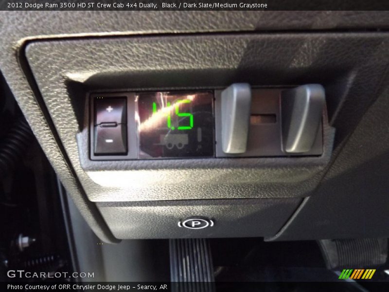Black / Dark Slate/Medium Graystone 2012 Dodge Ram 3500 HD ST Crew Cab 4x4 Dually