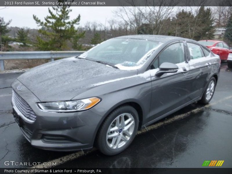 Sterling Gray Metallic / Charcoal Black 2013 Ford Fusion SE