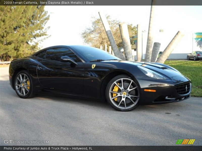 Nero Daytona (Black Metallic) / Black 2009 Ferrari California