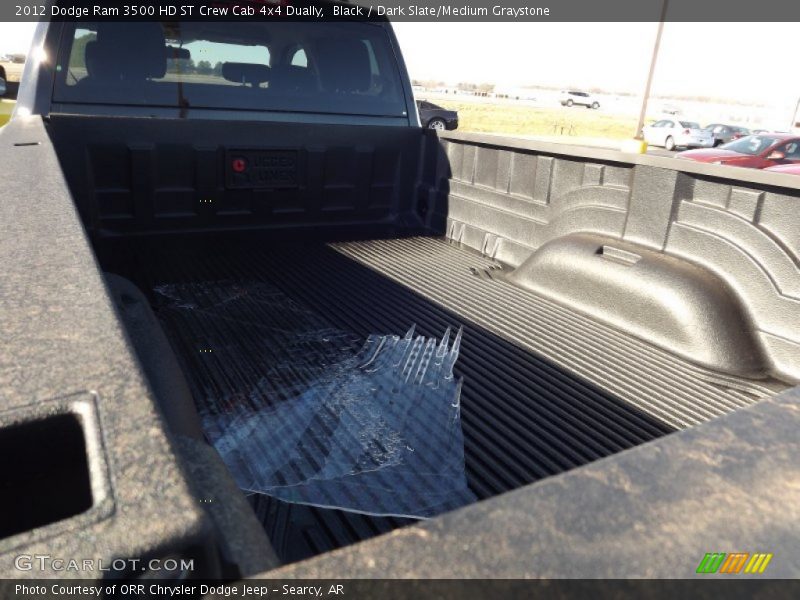 Black / Dark Slate/Medium Graystone 2012 Dodge Ram 3500 HD ST Crew Cab 4x4 Dually