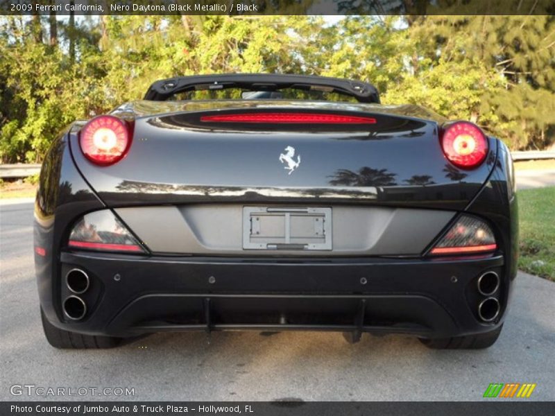 Nero Daytona (Black Metallic) / Black 2009 Ferrari California