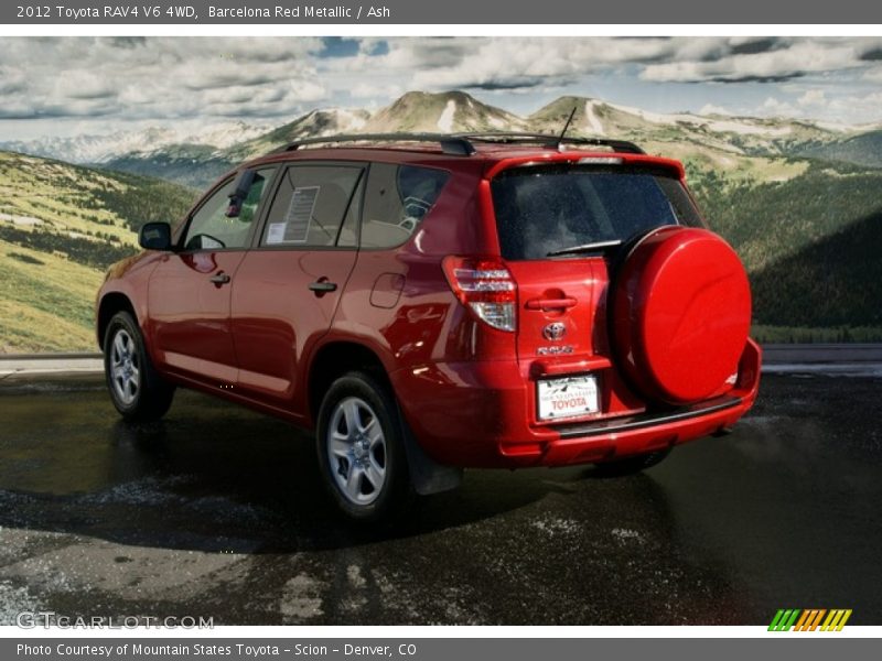 Barcelona Red Metallic / Ash 2012 Toyota RAV4 V6 4WD