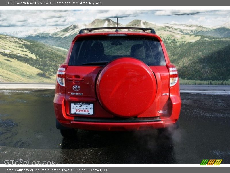 Barcelona Red Metallic / Ash 2012 Toyota RAV4 V6 4WD
