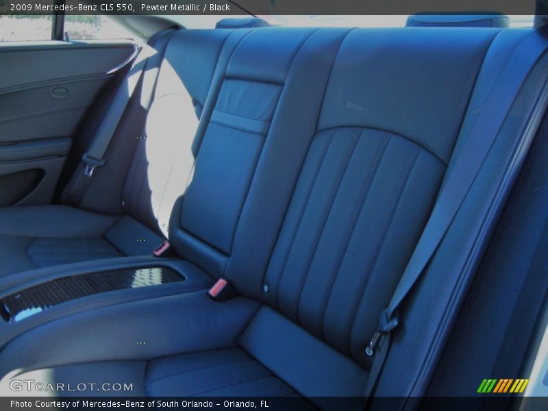 Pewter Metallic / Black 2009 Mercedes-Benz CLS 550