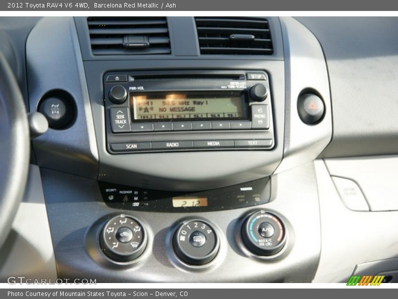 Barcelona Red Metallic / Ash 2012 Toyota RAV4 V6 4WD