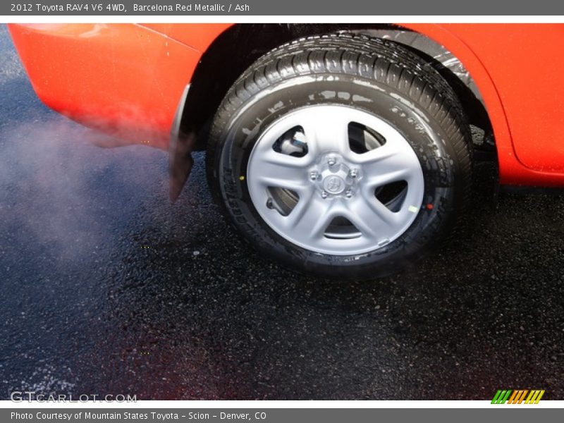 Barcelona Red Metallic / Ash 2012 Toyota RAV4 V6 4WD