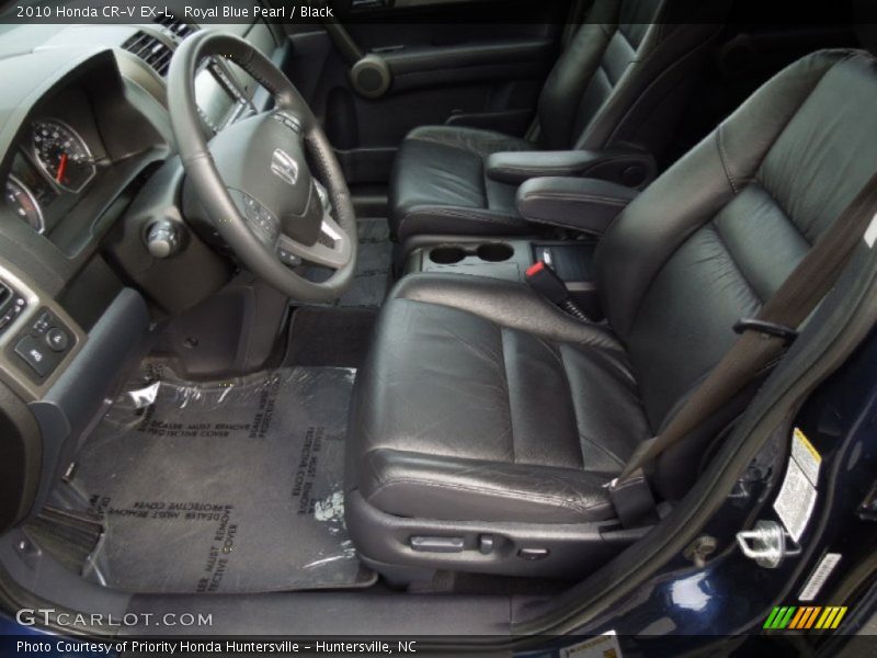 Royal Blue Pearl / Black 2010 Honda CR-V EX-L