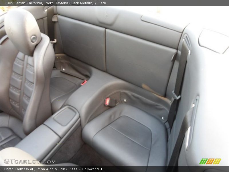 Rear Seat of 2009 California 
