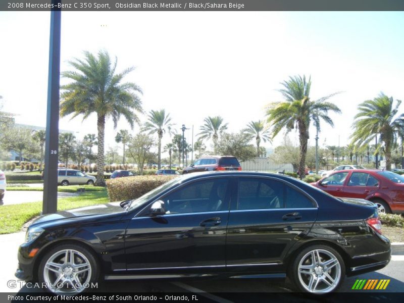  2008 C 350 Sport Obsidian Black Metallic