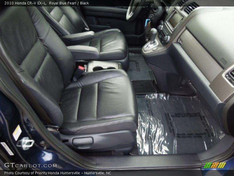 Royal Blue Pearl / Black 2010 Honda CR-V EX-L