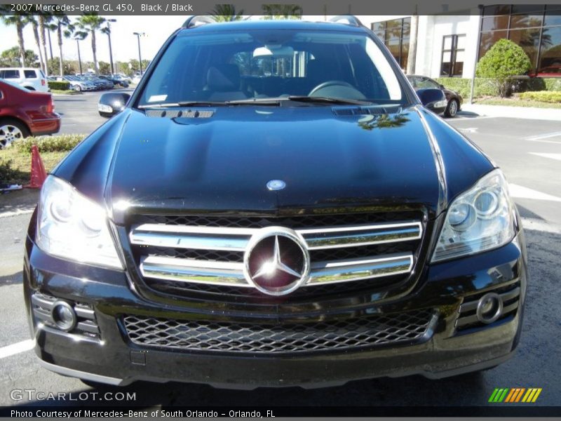 Black / Black 2007 Mercedes-Benz GL 450