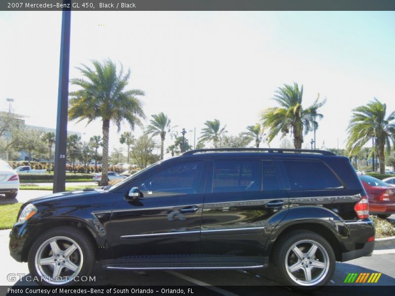 Black / Black 2007 Mercedes-Benz GL 450