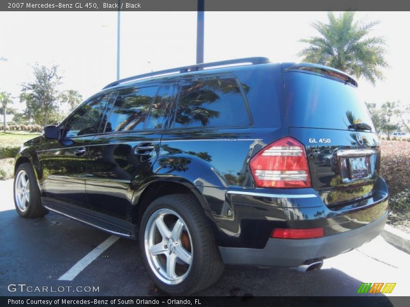 Black / Black 2007 Mercedes-Benz GL 450