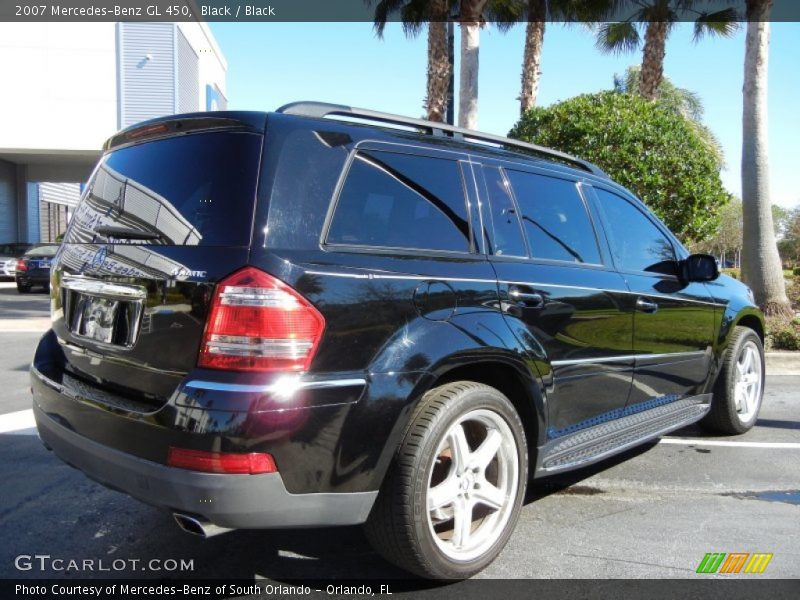 Black / Black 2007 Mercedes-Benz GL 450