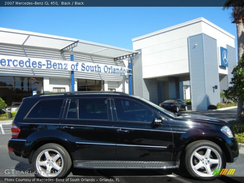 Black / Black 2007 Mercedes-Benz GL 450